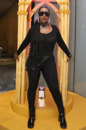 Roots reggae artiste Yeza strikes a pose for our camera at the Lost In Time media launch on February 5.