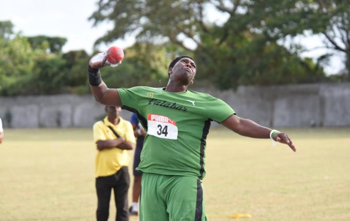Kamari Kennedy of Calabar High won the Class One shot put.