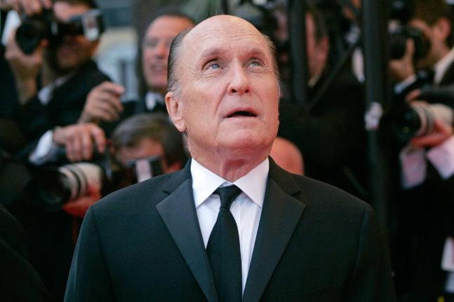 Actor Robert Duvall arrives for the screening of the film "We Own the Night," at the 60th International film festival in Cannes, southern France, on May 25, 2007.