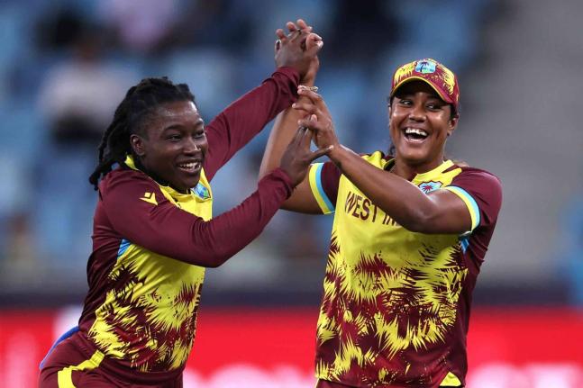 Deandra Dottin (left) and Hayley Matthews two key players for Windies Women.