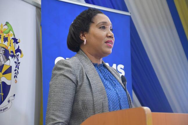 Dr Velma Ricketts Walker, outgoing CEO of the Jamaica Customs Agency and commissioner of Customs.