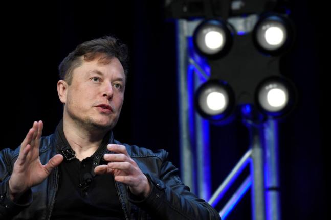 Tesla and SpaceX Chief Executive Officer Elon Musk speaks at the SATELLITE Conference and Exhibition in Washington, March 9, 2020.  (AP Photo/Susan Walsh, File)