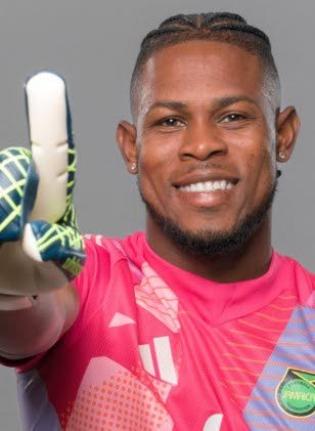 Reggae Boyz goalkeeper and captain Andre Blake.