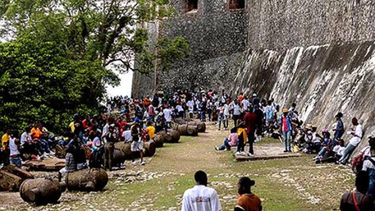 The Citadelle Laferrière in the town of Milot.