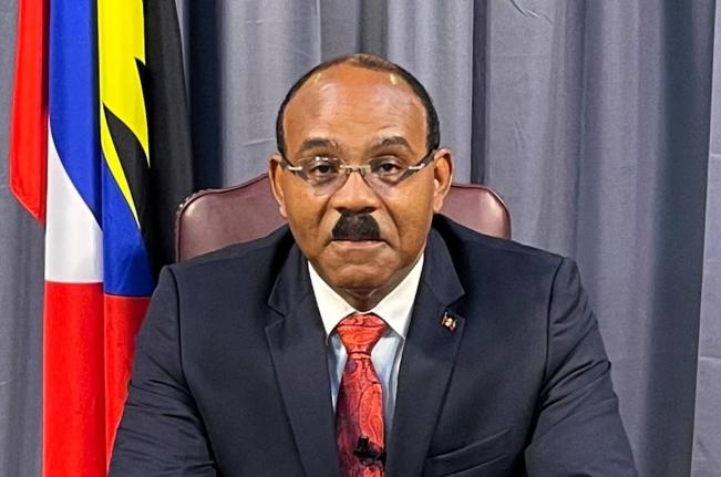 Gaston Browne, prime minister of Antigua and Barbuda.