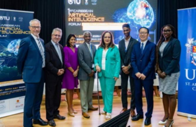 Regional and international leaders, policymakers, academics, innovators, development agencies, youth representatives and private-sector stakeholders came together for the two-day Caribbean Artificial Intelligence Forum (CAIF) 2026 in Trinidad and Tobago. T