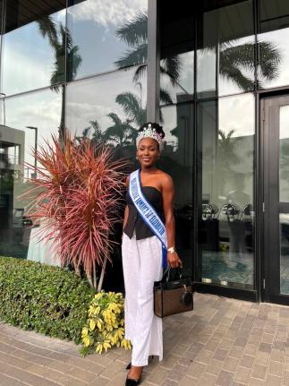 Miss Universe Jamaica St Elizabeth 2026 Suzan Dowdie says service remains at the heart of her work as she continues supporting vulnerable residents through the Lil Suz Foundation. 