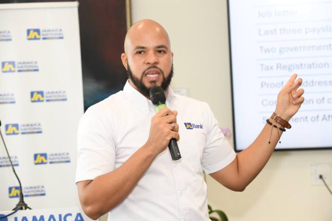 Karon Lewis, acting business relationship and sales manager at JN Bank.