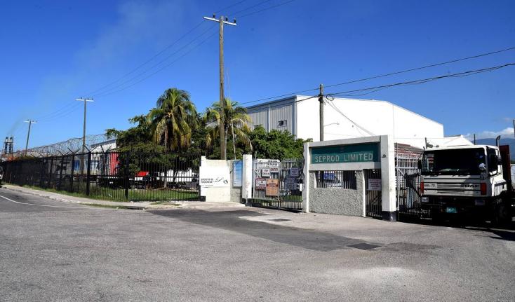 Seprod’s complex at Felix Fox Boulevard in Kingston.