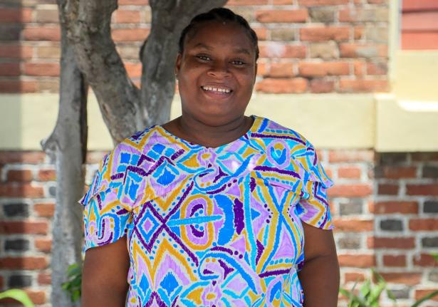 Twenty-five-year-old Amanda Hendricks, a participant in Project STAR’s Job Readiness Programme.