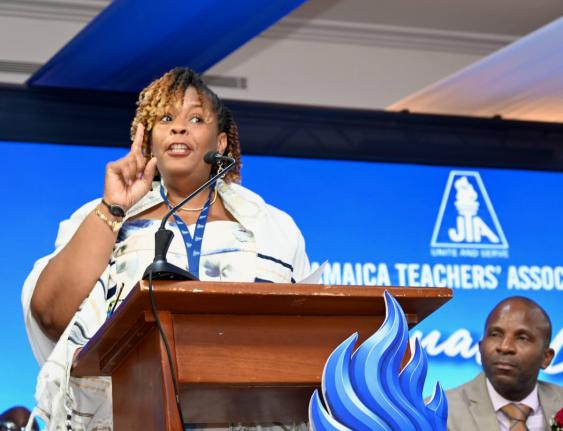 Jamaica Teachers’ Association President La Sonja Harrison.