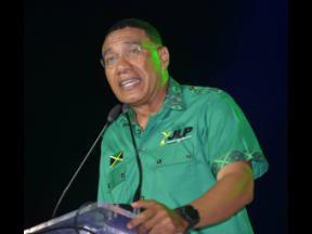 JLP Leader Andrew Holness.