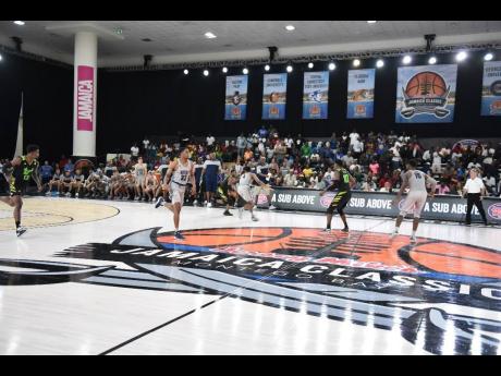 Credit: Contributed Action from last year’s Jersey Mike’s Jamaica Classic preseason conference tournament at the Montego Bay Convention Centre. Contributed