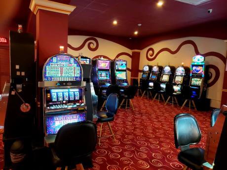 The interior of the new Vegas Gaming in Mandeville. 