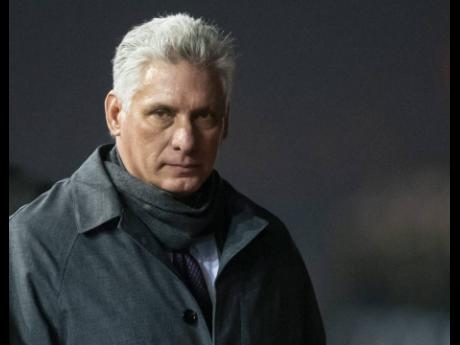 Credit: AP Miguel Diaz-Canel, president of Cuba.