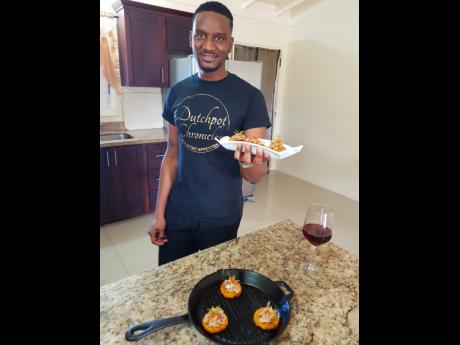 The face of Dutchpot Chronicles, culinary artist Kenrick Barnett. 