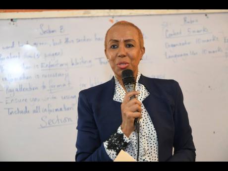 Credit: File Minister of Education, Youth and Information Fayval Williams.