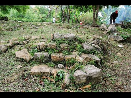 The remains of Paul Bogle’s chapel in Stony Gut, St Thomas.