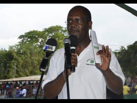Dr Ronald Blake, executive director, Jamaica 4-H Clubs.