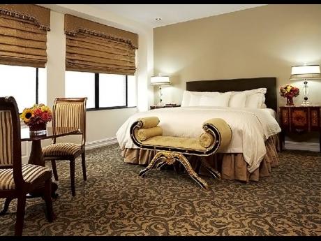The cushy featherbed wrapped in Italian-made linen will enhance sweet, celestial sleep.