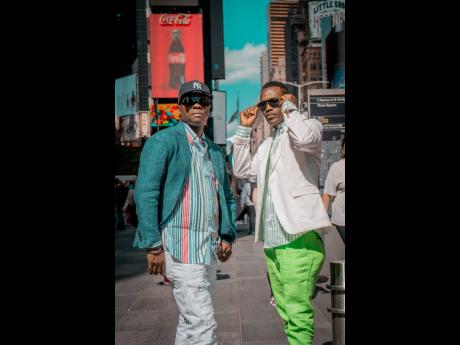 Frankie Sly (left) and Wayne Wonder.