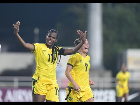 FILE
Reggae Girl and Manchester City player Khadija Shaw.