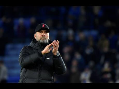 Liverpool’s manager Jurgen Klopp 