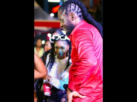 Credit: Stephanie Lyew The dancehall star is in his element as he performs at the Campari ‘Respect the Bitter’ launch last Saturday.