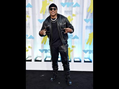 Centre: LL Cool J kept it cool and dapper in Dapper Dan x Rock the Bells.