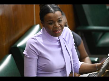 Senator Sophia Frazer-Binns.