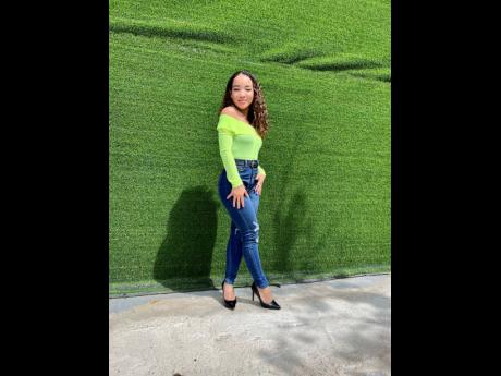 At 4’11”, Isaacs says her bubbly personality is all she needs to stand out.