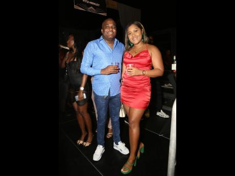 Senator Abka Fitz-Henley and wife Nicki are casually chic for the event.