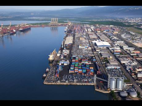 Credit: Contributed An aerial shot of the Port of Kingston.