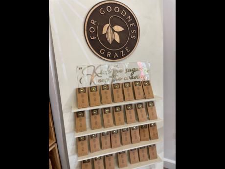 For Goodness Graze Chocolate is available at 19 locations islandwide. 