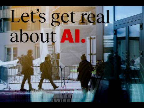 People mill about at the Davos Promenade in Davos, Switzerland, January 15, 2024, during the annual Davos Forum.