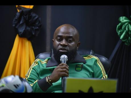 Credit: File Reggae Boyz assistant coach, Merron Gordon.