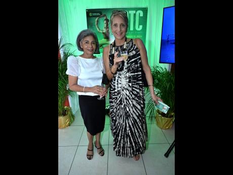 Noelle Irvine (left) and Monique van Spankeren were spotted at the Grand Gala National Dance Theatre Company of Jamaica Recital.