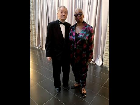 Order of Ontario recipients Dr Herbert Ho Ping Kong and Hazelle Palmer at the Royal Ontario Museum.