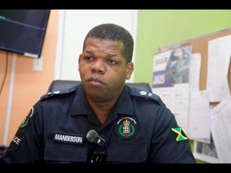 Superintendent Damion Manderson, head of the St Andrew South police division.