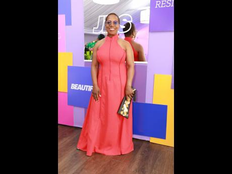 Credit: Contributed Winsome Callum, JPS director of corporate communications, in a stunning EtAl ensemble.