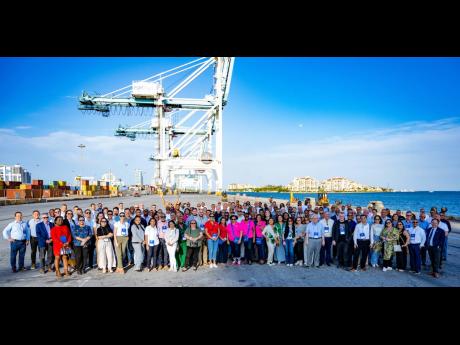 Delegates tour the Port Miami facilities during the Caribbean Shipping Executives’ Conference held in Miami, Florida last year.