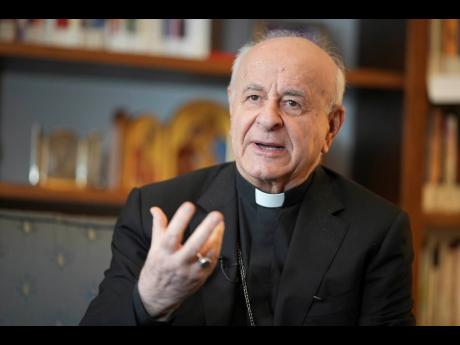 Credit: AP Archbishop Vincenzo Paglia, president of the Pontifical Council for Life.