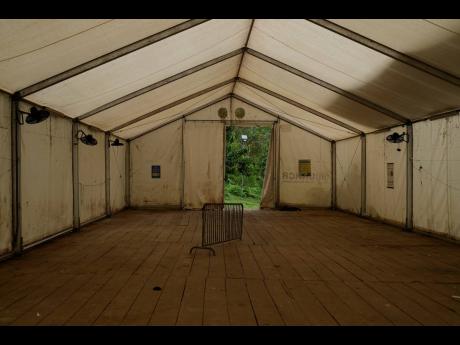 Credit: Matias Delacroix A migrant reception centre that received hundreds of people every day after they crossed the Darien Gap on their journey north to the United States, stands empty in Lajas Blancas, Panama, Sunday, April 6, 2025. (AP Photo/Matias Delacroix)