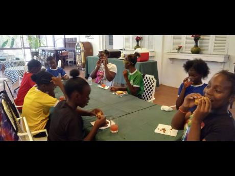 Credit: Joelle Simone Powe The day of reflection comes to an end on a sweet note.