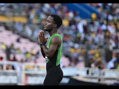 Calabar High School’s Jamal Stephenson.