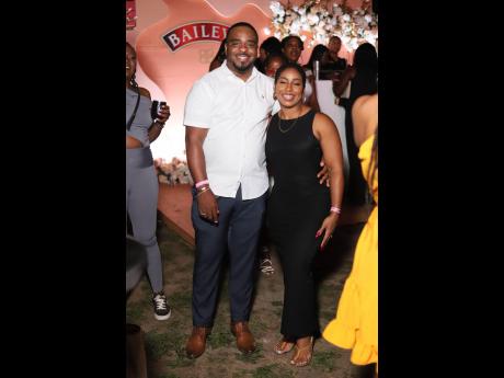 Credit: Contributed Tashana and Javan Powell gave us black and white, and genuine smiles, as they enjoyed the night of celebration.