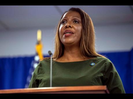 FILE — New York Attorney General, Letitia James.