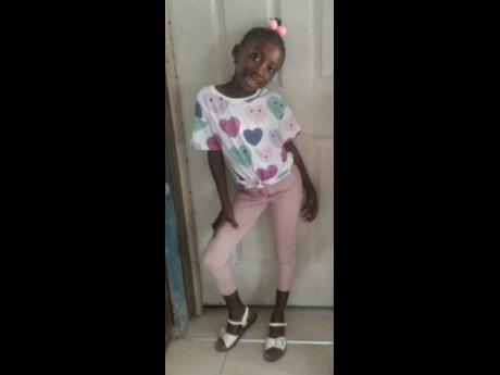 Kelsey Ferrigon, the nine-year-old girl killed in the Job Lane community in Spanish Town, St Catherine, on Friday night.