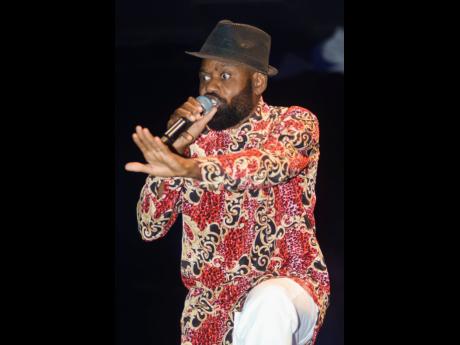 Credit: File Lieutenant Stitchie performing at the Lloyd Parks & We The People Band’s 44th anniversary concert held at Mas Camp, National Stadium Car Park on Saturday, January 5, 2019.