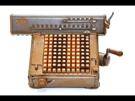 Credit: Courtesy National Museum of Jamaica Numeria 7101 Calculator